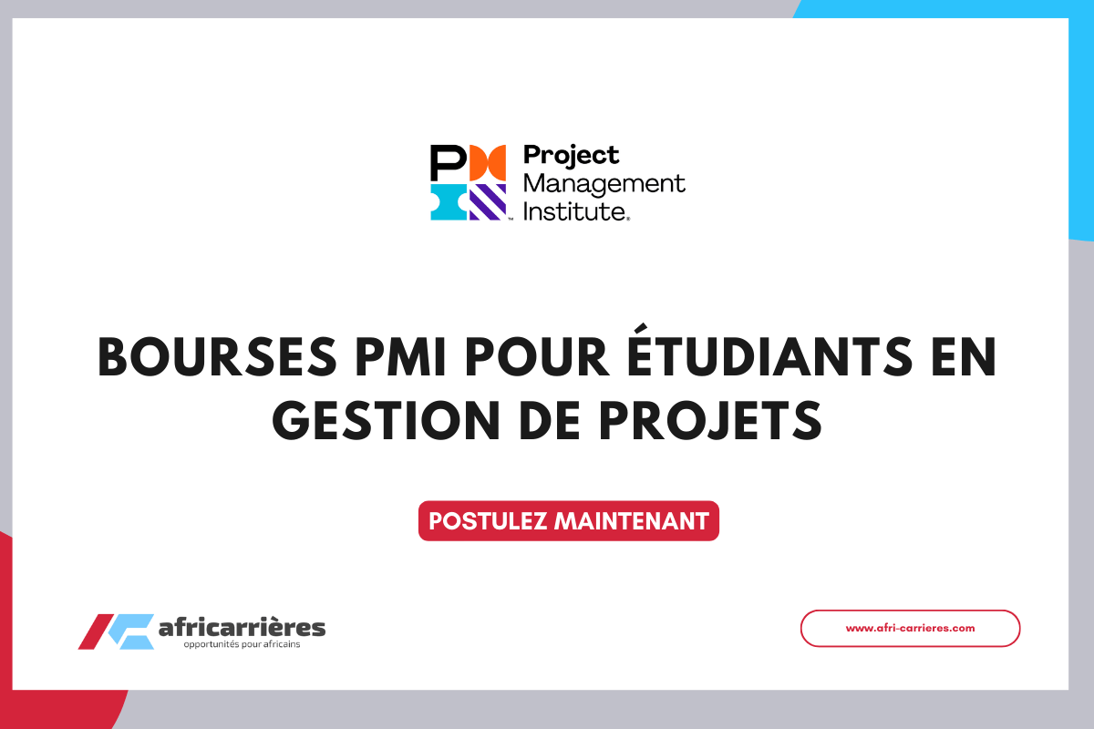 Bourses PMI 2025 pour étudiants en gestion de projets