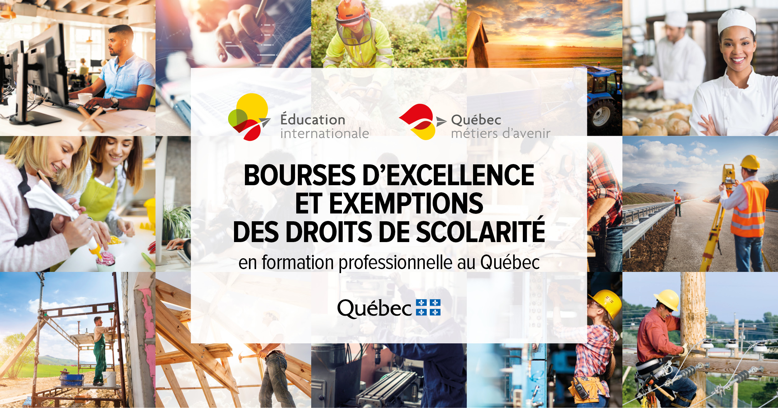 Bourses d'excellence Québec métiers d'avenir