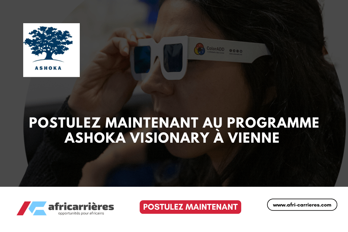 Postulez maintenant au programme Ashoka Visionary à Vienne
