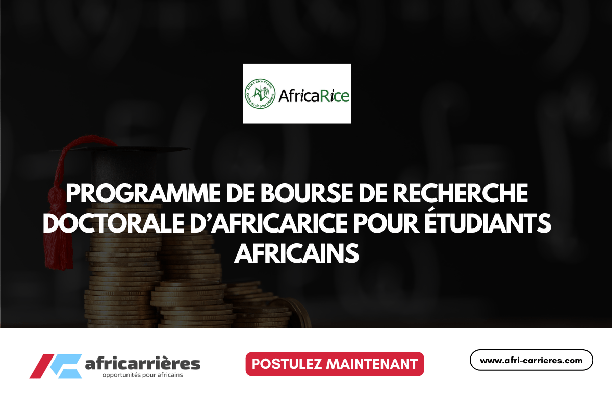 Programme de Bourse AfricaRice de recherche doctorale