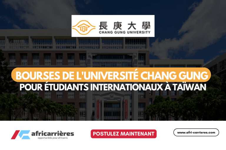 Bourses d'études de l'Université Chang Gung pour étudiants internationaux 2025-2026 à Taïwan