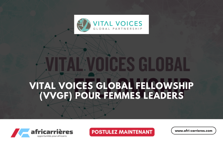 Vital Voices Global Fellowship (VVGF) 2025 pour femmes leaders