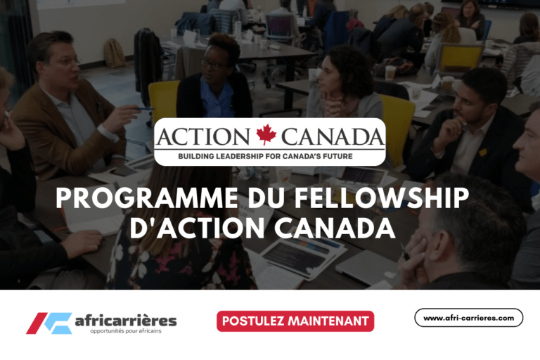 Programme du Fellowship d'Action Canada 2025