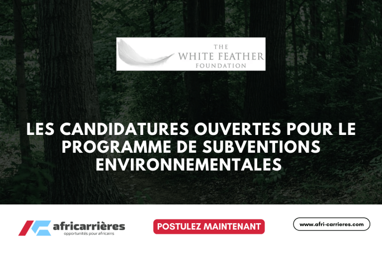 Programme de subventions environnementales 2025 de la Whitefeather Foundation