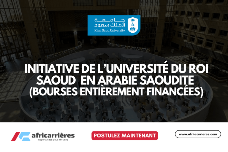 Bourses du Roi Saoud 2025-26 en Arabie saoudite