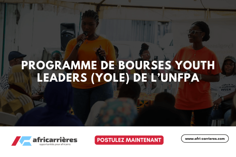 Youth Leaders Fellowship (YoLe) programme 2025 de l’UNFPA