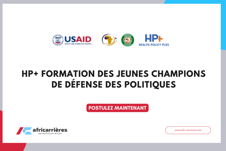 HP+ Formation des Jeunes Champions de Défense des Politiques