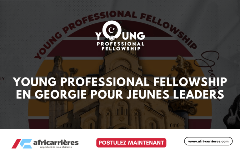 Young Professional Fellowship en Georgie 2025 pour jeunes leaders