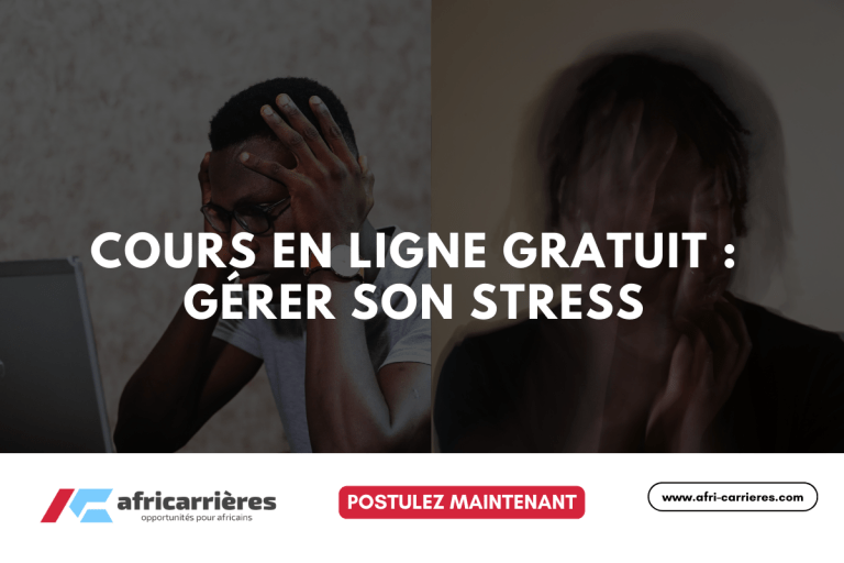 Cours en ligne gratuit : Gérer son stress