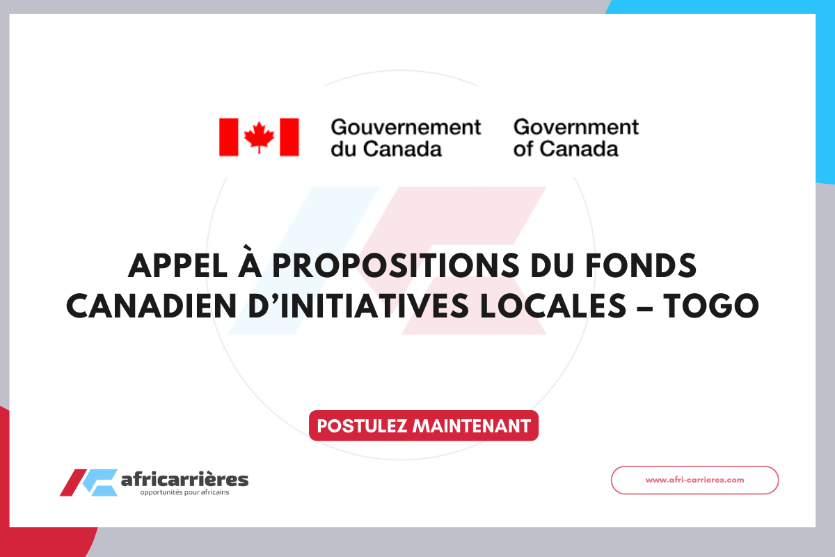 Programme FCIL Togo 2025 du Haut-Commissariat du Canada au Togo