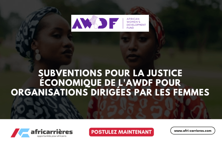 Economic Justice Grants - Subventions pour la justice économique 2025 de l'AWDF