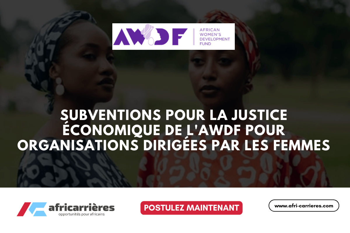 Economic Justice Grants - Subventions pour la justice économique 2025 de l'AWDF