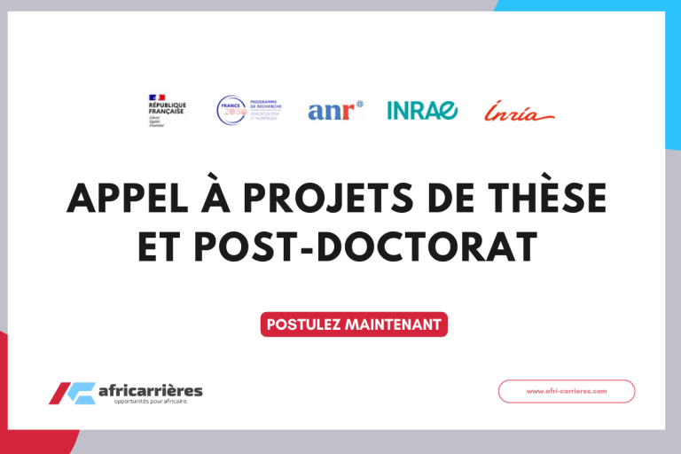 Appel à projets de thèse et post-doctorat 2025