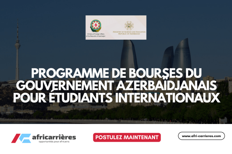 Programme de bourses du gouvernement azerbaïdjanais 2025