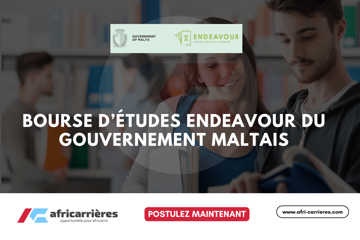 Bourse Endeavor 2025 du gouvernement de Malte