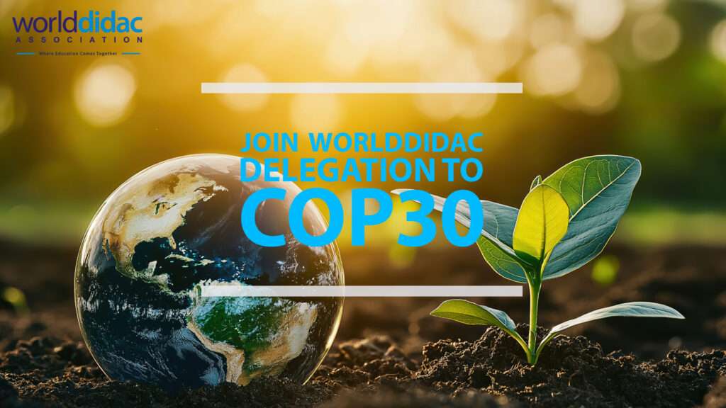 Rejoignez la délégation de Worlddidac à la Conférence COP30 des Nations Unies sur le climat