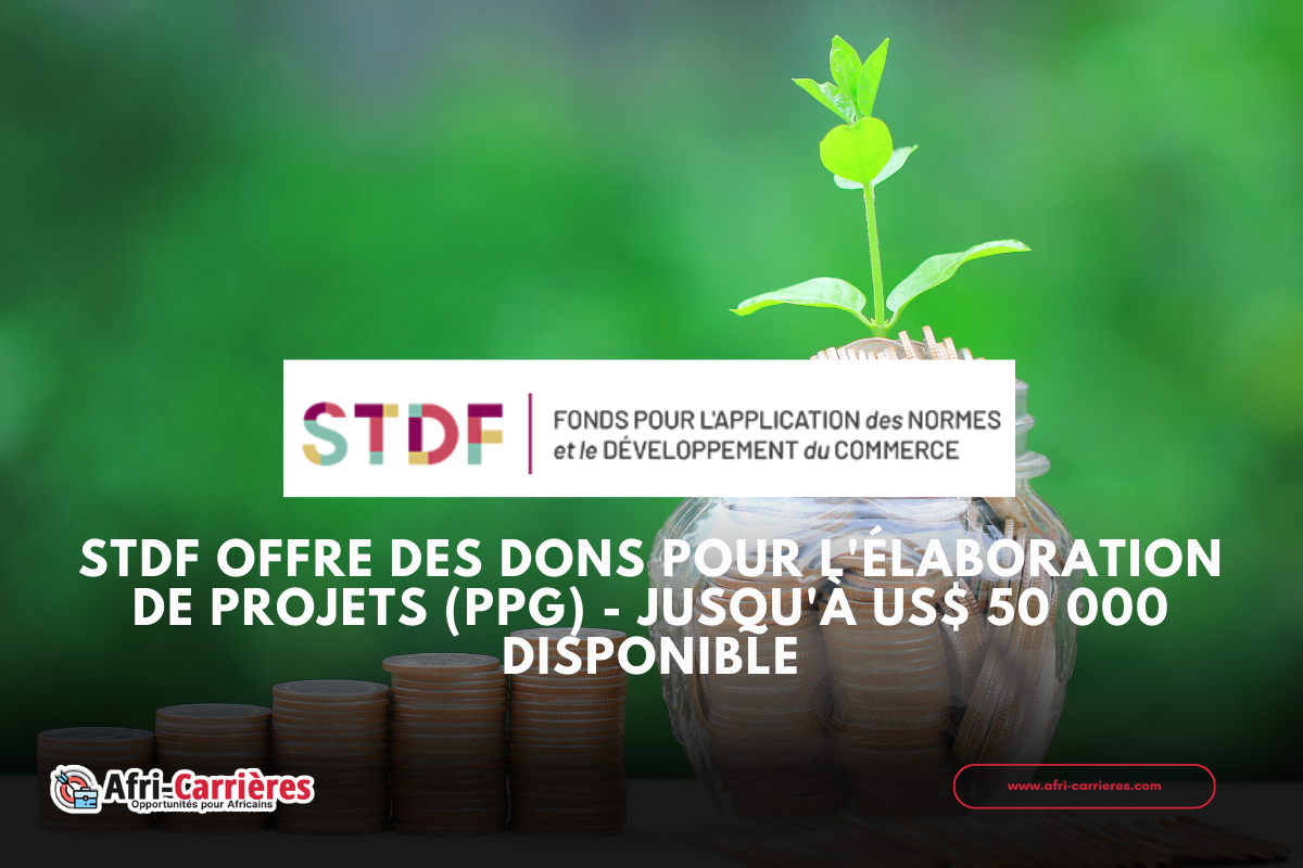 Fonds PPG pour l'élaboration de projets