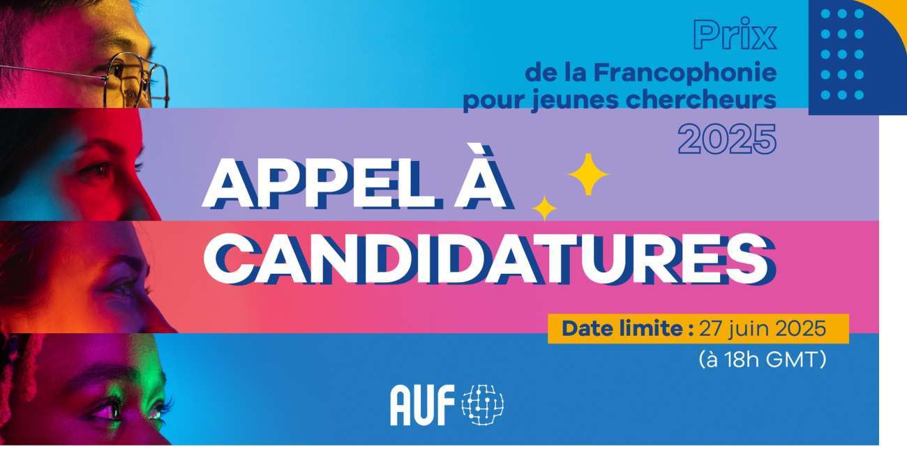 Prix de la Francophonie pour jeunes chercheurs 2025