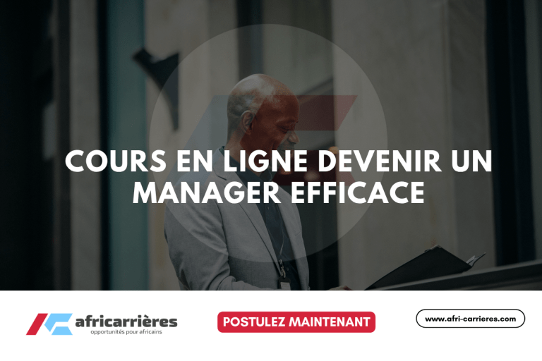 Cours en ligne : devenir un manager efficace