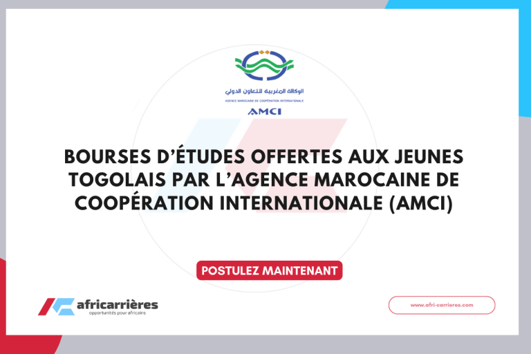 Bourses au Maroc pour jeunes étudiants togolais 2025-2026