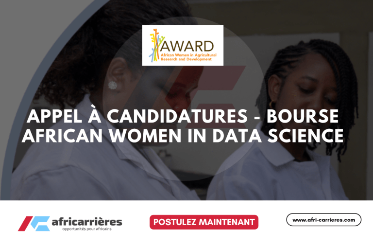 bourse African Women in Data Science 2025 pour femmes africaines
