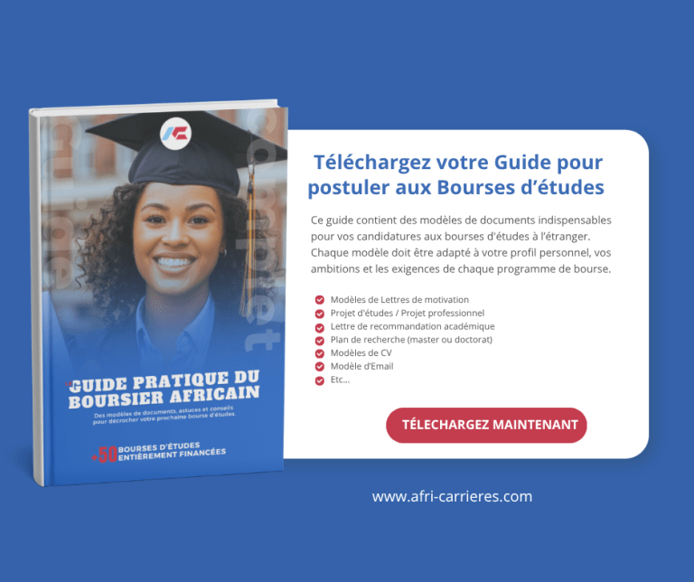GUIDE DU BOURSIER AFRICAIN