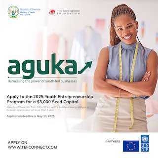 Aguka Programme 2025 de la Fondation Tony Elumelu