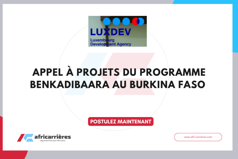 Programme BenkadiBaara 2025 au Burkina Faso