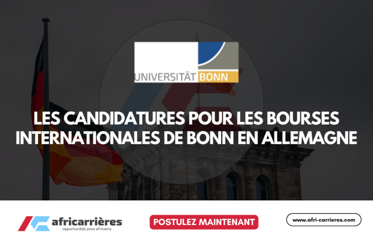 Les candidatures pour les bourses internationales de Bonn 2026 en Afrique