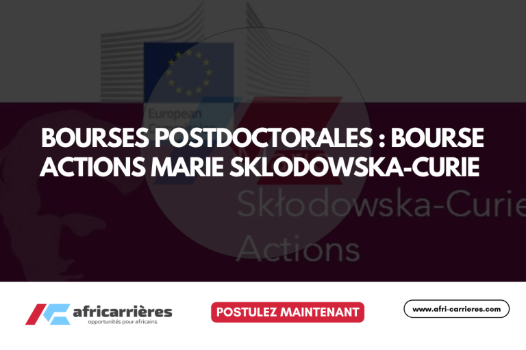 BOURSE ACTIONS MARIE SKLODOWSKA CURIE 2025