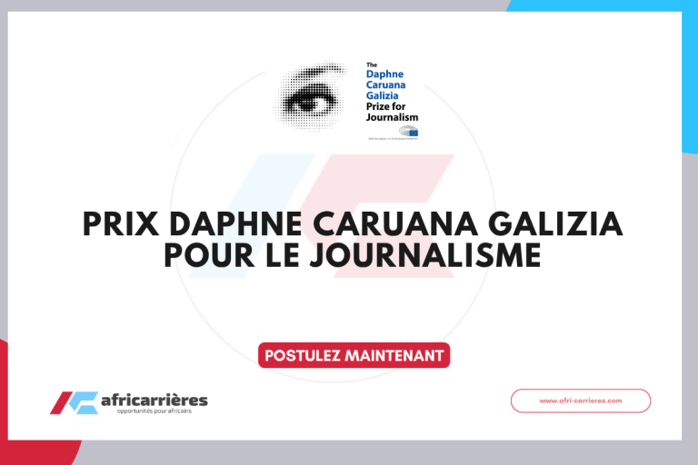 Prix Daphne Caruana Galizia 2025 pour le journalisme