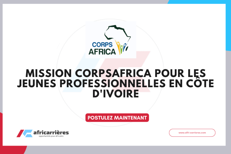 Mission CorpsAfrica 2025 pour les jeunes professionnelles en Côte d'Ivoire