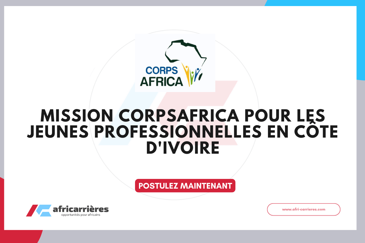 Mission CorpsAfrica 2025 pour les jeunes professionnelles en Côte d'Ivoire