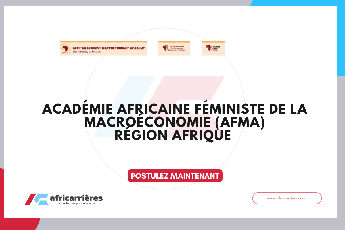 AFMA Africa Region 2025 ACADÉMIE AFRICAINE FÉMINISTE DE LA MACROÉCONOMIE
