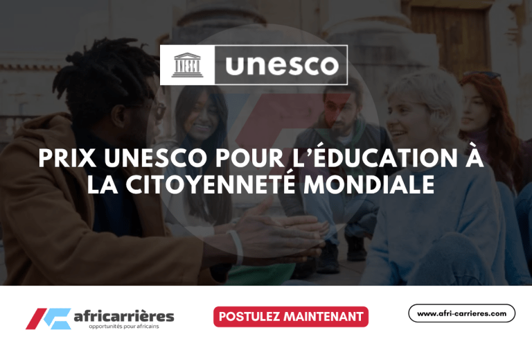 prix unesco pour l’éducation à la citoyenneté mondiale