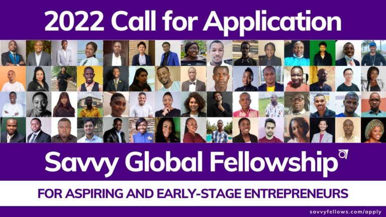 Programme de bourses Savvy pour les entrepreneurs en herbe et en démarrage 2022