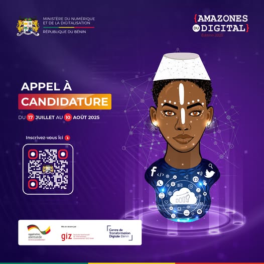 Appel à candidatures – Concours Amazones du Digital 2025