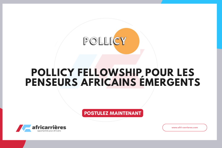 Pollicy Fellowship 2025 pour les penseurs africains émergents
