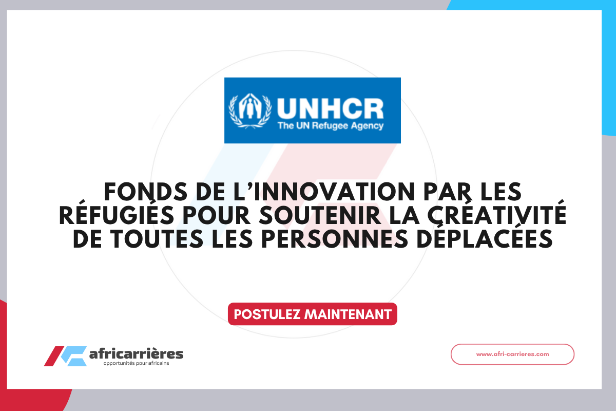 fonds de l'innovation par les refugiés 2025