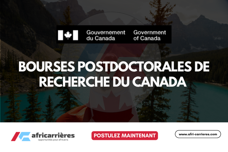 Programme de Bourses postdoctorales de recherche du Canada 2025