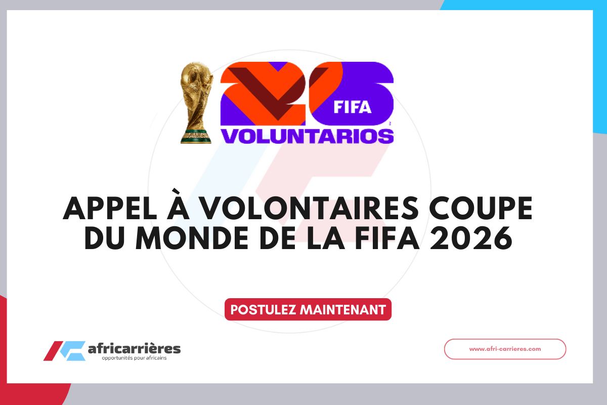 Devenez volontaires FIFA 2026.