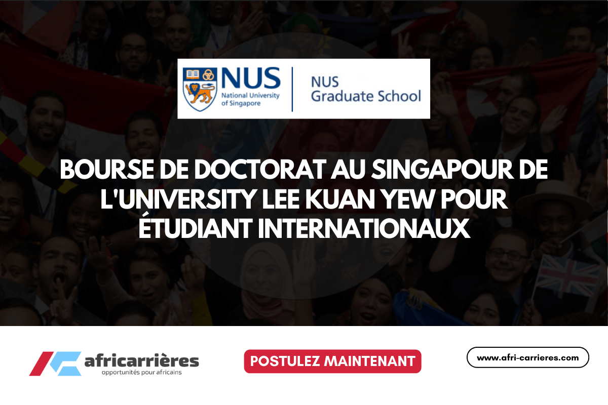 Bourse de doctorat au Singapour 2025 à Lee Kuan Yew University