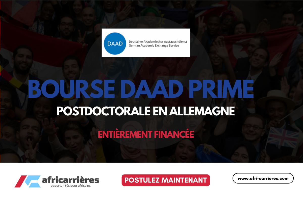 Bourse DAAD PRIME 2025-2026 en Allemagne (entièrement financée)