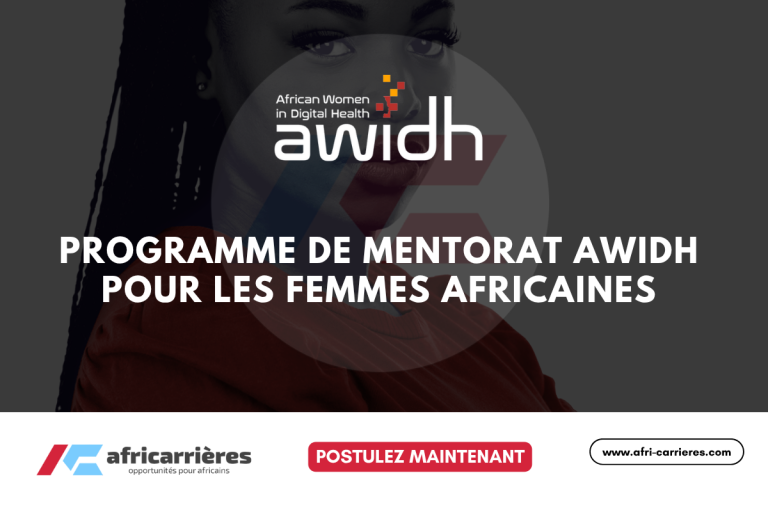 Appel à candidatures : Programme de mentorat AWiDH 2025 6 Programme de mentorat AWiDH 2025 pour les femmes africaines