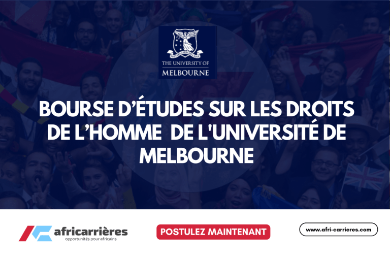 Bourse sur les droits de l'Homme de l'Université de Melbourne