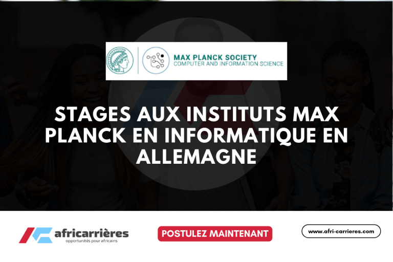 Stages aux Instituts Max Planck en informatique 2026 en Allemagne