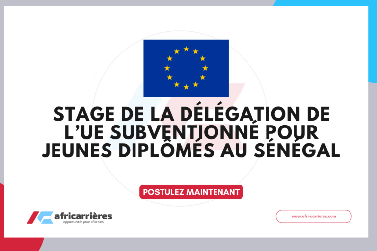 Stage de la Délégation de l’UE subventionné pour jeunes diplômés 2025