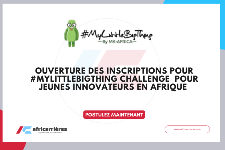 Ouverture des inscriptions pour #MyLittleBigThing Challenge en Afrique