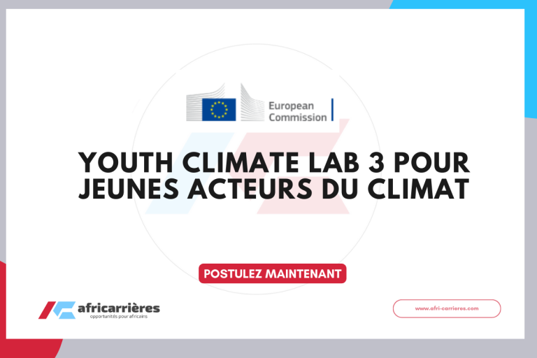 Youth Climate LAB 3 pour jeunes acteurs du Climat