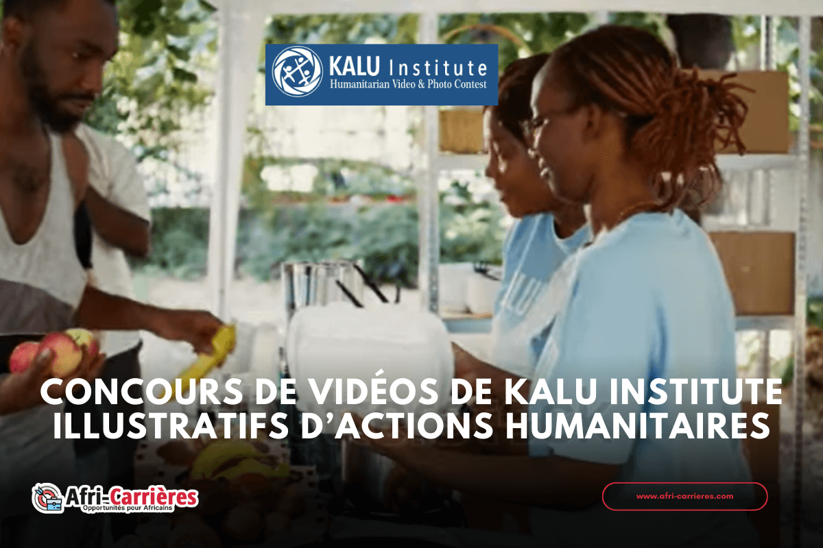 Concours de Vidéos KALU INSTITUTE illustratifs humanitaires